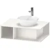 Image de Duravit, Meuble sous-lavabo, Meuble sous-lavabo D-NEO 1 of compartiment 260x800x550mm blanc brillant (80 x 55 x 86 cm)