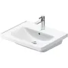 Image de Duravit, Lavabo, Lavabo pour meuble D-NEO m ÜL m HLB 1 trou pour robinet 600x480mm blanc (480 mm, 600 mm)