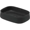 Image de Duravit, Lavabo, Vasque à poser Zencha sans robinetterie et bloc de robinetterie 550x390mm ant matt (390 mm, 550 mm)