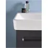 Image de Duravit, Lavabo, Meuble vasque No 1 avec trop-plein, 1 trou pour robinet, blanc 600x460mm (460 mm, 600 mm)