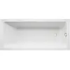 Image de Duravit, Baignoire, Baignoire No 1 1 dossier incliné blanc 1500x700mm (95 l, 150 cm, 70 cm)