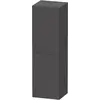 Image de Duravit, Armoire de salle de bain, No.1 armoire mi-haute, 1 porte, charnières à droite, 400x360x1320mm, 4 tablettes en verre (40 x 43 x 132 cm)