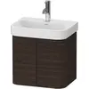 Image de Duravit, Meuble sous-lavabo, Happy D.2 Plus bâti-support pour lavabo suspendu, 475x350mm, 2 portes, HP4384069690000 (55.50 x 52.50 x 55 cm)