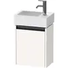 Image de Duravit, Meuble sous-lavabo, Meuble sous-lavabo Ketho.2 364x440x238mm Porte à gauche blanc supermat (36.40 x 44 x 23.80 cm)