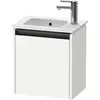 Image de Duravit, Meuble sous-lavabo, Meuble sous-lavabo Ketho.2 410x440x292mm Arrêt de porte à droite blanc mat (41 x 29.20 x 44 cm)