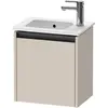Image de Duravit, Meuble sous-lavabo, Ketho.2 bâti-support de lavabo, charnières à droite, 410x440x292mm, pour ME by Starck 072 (41 x 29.20 x 44 cm)