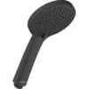 Image de Pommeau de douche 3 jets DURAVIT Universal avec curseur noir mat