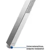 Image de Duravit, Pommeau de douche, Douche à main carrée, MinusFlow chromé (1 Type de jet, 9 l/min)