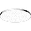 Image de Duravit, Pommeau de douche, Douche de tête 1 jet, 230 chrome / blanc (1 Type de jet, 24 l/min)