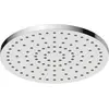 Image de Duravit, Pommeau de douche, Douche de tête 1 jet, 250, MinusFlow chromé (1 Type de jet, 9 l/min)