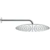 Image de Duravit, Pommeau de douche, Douche de tête 1 jet, 400 chrome (1 Type de jet, 25.50 l/min)