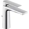 Image de Duravit, Robinetterie de salle de bains, EH-WT-MI M Tulum FreshStart sortie 135 o ZAG chrome