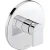 Image de Duravit, Robinetterie de salle de bains, Set de finition Tulum Mitigeur monocommandé pour douche, encastré chromé
