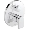 Image de Duravit, Robinetterie de salle de bains, Set de finition Tulum Mitigeur monocommandé pour douche, encastré chromé