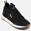 Image de Baskets BOSS Titanium_Runn_knst_N pour Homme Noir 40