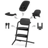 Image de Chaise haute LEMO 4en1 SET Stunning Black - CYBEX - Noir
