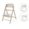 Image de CYBEX - Chaise Haute Click Fold 3-en-1 Gold Bois