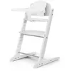 Image de Chaise haute évolutive - CYBEX - IRIS 3-en-1 - Bois - Baby set & plateau inclus - All White