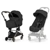 Image de CYBEX - Poussette Duo Coya Confort + Nacelle Châssis Rose Gold Sepia Black