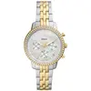 Image de Fossil, Montre, Chronographe, Argent, Or, (Chronographe, 36 mm)