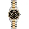 Image de Michael Kors, Montre, Lexington Lux Day Date Bicolor/Schwarz, Or, Noir, Argent, (Horloge analogique, 33 mm)
