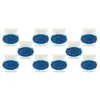 Image de vhbw 10x connecteurs pour câble périphérique compatible avec Husqvarna Automower robots de pelouse - Serre-câbles, étanches, transparent / bleu