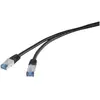 Image de Renkforce Câble réseau, câble de raccordement (S/FTP, CAT6a, 20 m), Câble réseau