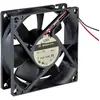Image de SEPA AS08024HB389300 Ventilateur axial 24 V/DC (L x l x H) 80 x 80 x 38 mm (80 mm, 1x), Ventilateur PC, Noir