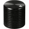 Image de Tru Components, Mobilier : équipements, TC-11613844 Bouton rotatif avec repère, noir (Ø x H) 17 mm (1 pcs)