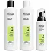 Image de Nioxin, Set cadeau beauté, Kit System 2 150ml Shampooing 150ml Conditionneur 40ml Traitement Kit d'amincissement avancé (Kit de soins capillaires)