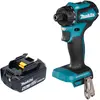 Image de Makita, Perceuse + Visseuses sans fil, DDF 083 M1 Perceuse-visseuse sans fil 18 V 40 Nm 1/4" Brushless + 1x batterie 4,0 Ah - sans (Perceuse-visseuse)