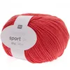 Image de Coton à tricoter CREATIVE SPORT DK - Rico Design(...) - 029 Rouge