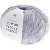 Image de Pelote de coton Creative Cotton Flecky Fleece dk - Rico Design(...) - Bleu (010 - AQUA)