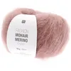 Image de Laissez-vous Envelopper de Luxe : Pelote de Laine FASHION MOHAIR MERINO CHUNKY - Rico Design(...) - 020 Violet Mauve