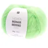 Image de Laissez-vous Envelopper de Luxe : Pelote de Laine FASHION MOHAIR MERINO CHUNKY - Rico Design(...) - 022 Vert Clair