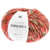 Image de Pelote de Mohair à tricoter Fashion Fabulous 4 Aran - Rico Design(...) - 004 Multicolore Ethno