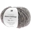 Image de Fil à tricoter Creative Alpaca Melange Aran - Rico Design(...) - 007 Multicolore Gris