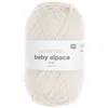 Image de Fil exceptionnel à tricoter Essentials Baby Alpaca & Merino - Rico Design(...) - 01 Creme