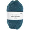 Image de Fil exceptionnel à tricoter Essentials Baby Alpaca & Merino - Rico Design(...) - 08 Bleu pétrole