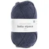 Image de Fil exceptionnel à tricoter Essentials Baby Alpaca & Merino - Rico Design(...) - 09 Bleu marine