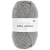 Image de Fil exceptionnel à tricoter Essentials Baby Alpaca & Merino - Rico Design(...) - 10 Gris mélangé