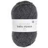 Image de Fil exceptionnel à tricoter Essentials Baby Alpaca & Merino - Rico Design(...) - 11 Gris anthracite melangé