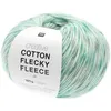 Image de Pelote de coton Creative Cotton Flecky Fleece dk - Rico Design(...) - Multicolore (012 - Turquoise)