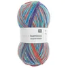 Image de Pelote de laine à chaussettes à tricoter Superba bamboo superwash - 100GR - Rico Design(...) - 045 multicolore - Coral