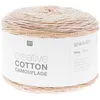 Image de Pelote de coton Creative Cotton Camouflage - 200GR - Rico Design(...) - 001 Multicolore - Dusty Sunrise