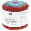 Image de Laine à chaussette Socks Super Soft Super Dégradé 4 fils - Rico Design(...) - 03 Rouge Modern