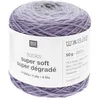 Image de Laine à chaussette Socks Super Soft Super Dégradé 4 fils - Rico Design(...) - 07 Violet Lilas