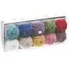 Image de Kit de 10 Pelotes de Fil Chenille Ricorumi Nilli Nilli Rainbow - Rico Design(...) - Multicolore