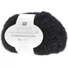 Image de Fil à Tricoter ESSENTIALS SUPER KID MOHAIR LOVES SILK GLAMOROUS GLITTER: Luxe, Douceur et Créativité - 25gr - Rico Design(...) - 06 Noir
