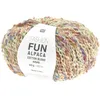Image de Pelote d'Alpage et de Coton à tricoter Fashion Fun Alpaca Cotton Blend aran - Rico Design(...) - 001 Multicolor Blanc